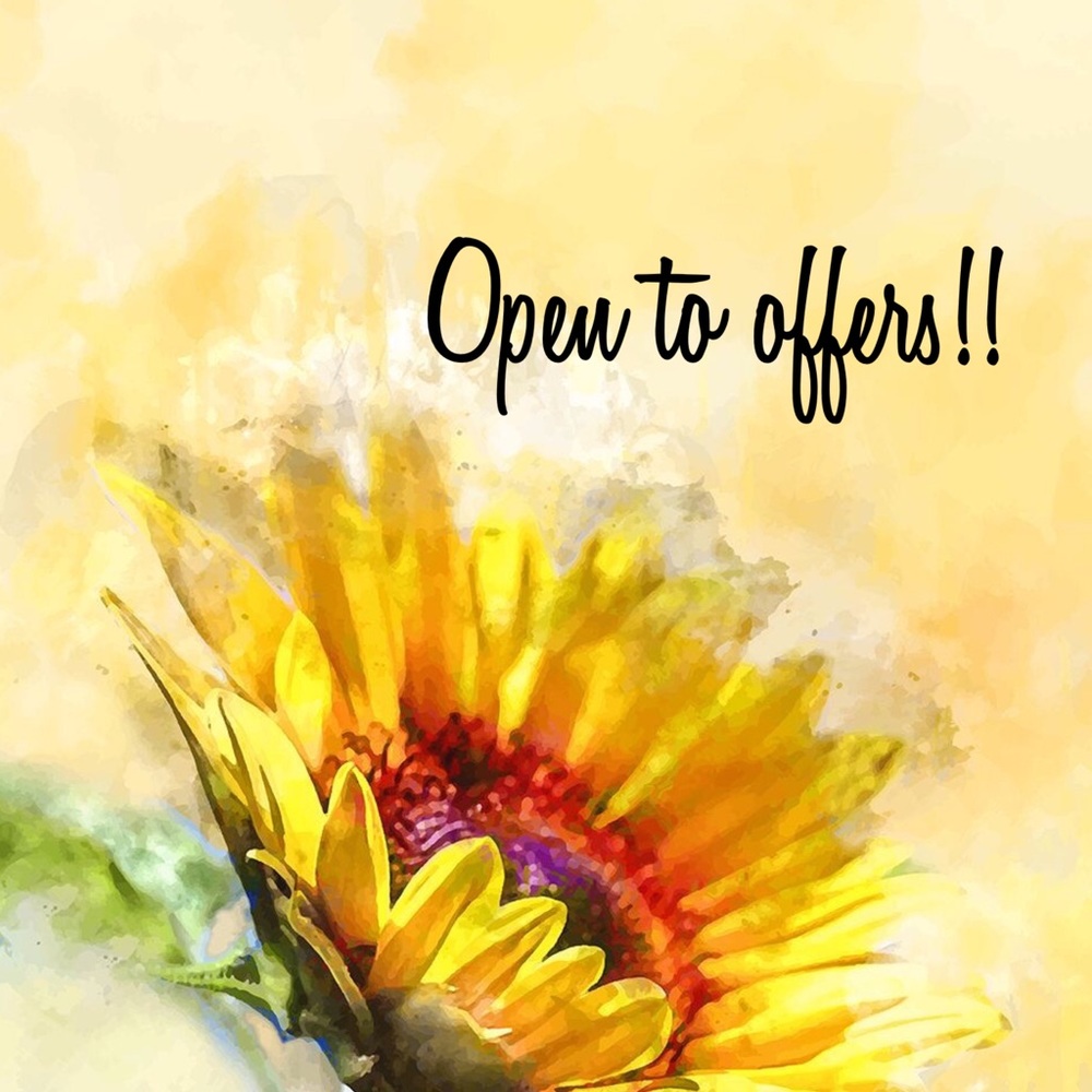 Open to offers!